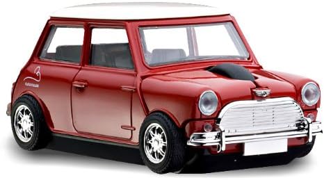 Motormouse Classic Mini Cooper Car Wireless Mouse - Red