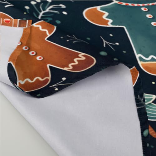 Set de 6 servilletas de tela 50.5x50.5 cm multicolor miniatura 3