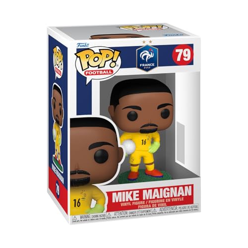 Funko POP! Football: France - Mike Maignan - Figura in vinile da collezione - Idea regalo - Prodotto ufficiale - Giocattoli per bambini e adulti - Modello di figura per collezionisti ed esposizione