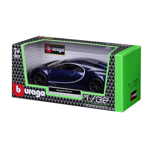 Bburago BUGATTI CHIRON Super Car - 1:32 Scale - Incredibly Detailed Die-Cast Replica Collectible Vehicle Model, Multiple Colours - Image 2