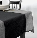 Wasserdichtigkeit und Eleganz: Unsere Tischläufer aus Velvet-Gewebe vereinen Wasserdichtigkeit mit außergewöhnlichem Stil. Dieser Stoff ist steifer, aber dennoch äußerst elegant.