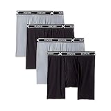 Hanes Men's X-Temp Tagless Lightweight Wicking Boxer Brief 4 Pack