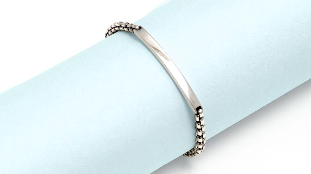 Pulsera de Plata 925 para Hombre Cadena Box miniatura 7