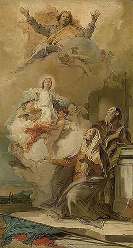 Cuadro the Immaculate Conception Battista para transformar paredes vacías en arte