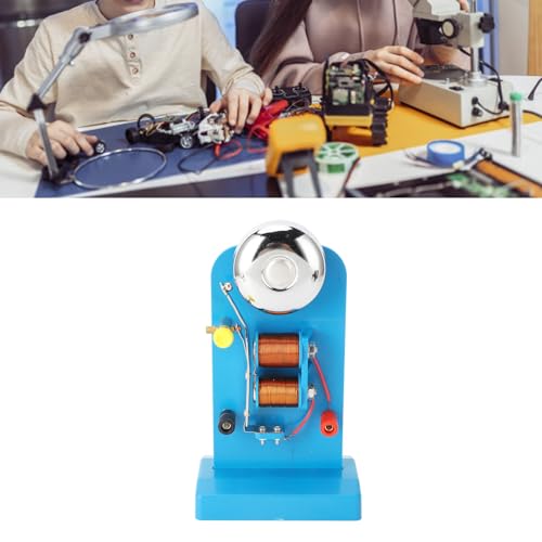 Electrical Bell Science Experiments, Vertical Acoustic, DC 3?6V Power Supply, for School Physics Teaching