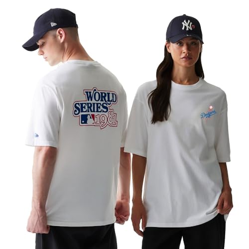 T-shirt Dodgers New Era MLB World Series taille M confortable