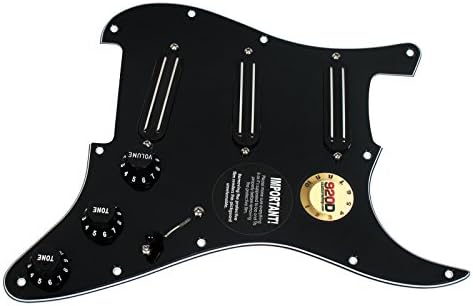 JBE Pickups S-Deluxe Set Chunky Joe Barden Stratocaster Loaded Pickguard BK/BK