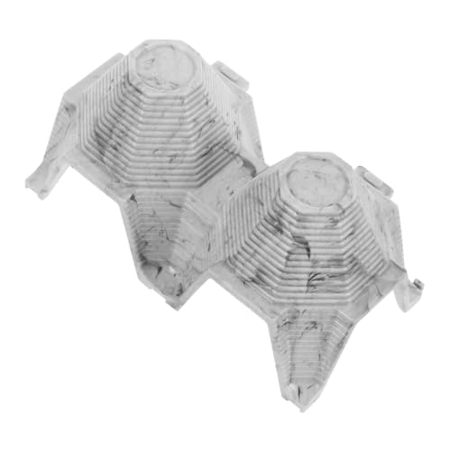 Milisten Refugio De Escorpiones Contenedor De Accesorios Jaula De Grillos Animales Horquillas De Hibisco Contenedores De Reptiles Piel De Animal Animales Vestir Grey De Polivinilo