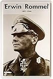 Made in Germany Schatzmix Tin Sign 20x30 cm Erwin Rommel Weltkrieg II Generalfeldmarschall Deutsches Reich Blechschild, Blech