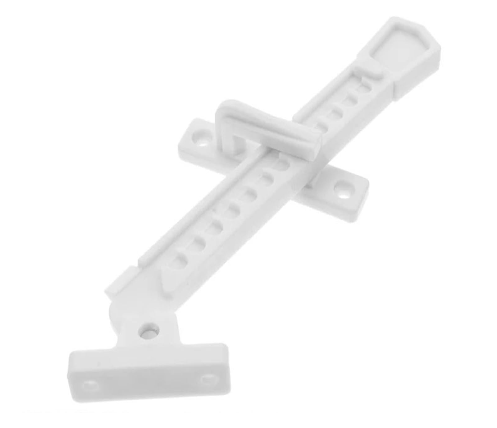 Jfnklfg One Color Outward Opening Window Limiter Latch Stopper Locator Child Safety Lock Wind Brace Fixator Casement Support Catch For Home Office