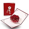 Handmade 3D Mothers Day Card from Daughter, Valentines Day Pop Up Card With Envelopes For Significant, Thanksgiving…