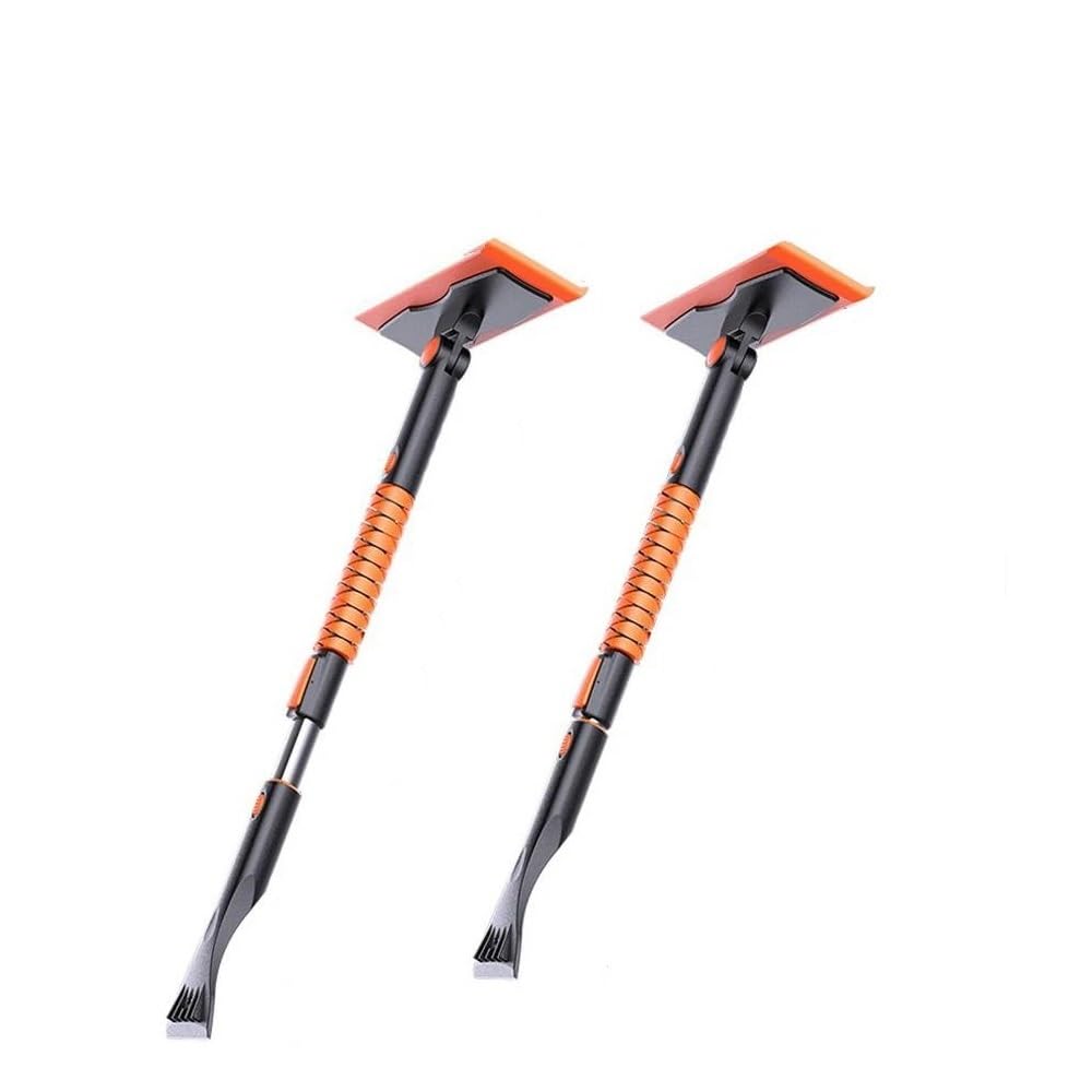 Rascador de hielo para coche Cepillo De Nieve Desmontable Para Invierno, Cepillos Para Quitar Hielo, Herramienta Limpiadora Multifuncional Para Quitar Cristales Y Nieve Rascadores de hielo para coche(