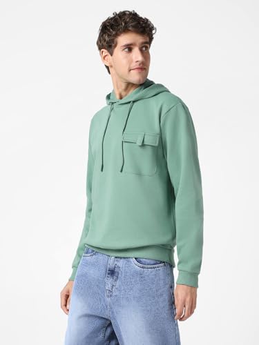 Image of Urbano Fashion Men Polycotton Hooded Sweatshirt