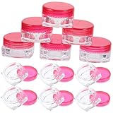 Photo Gallery ukcoco 24pezzi vasetti crema ricaricabili in plastica resistente contenitori per cosmetici tenuta stagna piccoli barattoli per scrub e altri prodotti viaggio Photo Gallery ukcoco 24pezzi vasetti crema ricaricabili in plastica resistente contenitori per cosmetici tenuta stagna piccoli barattoli per scrub e altri prodotti viaggio