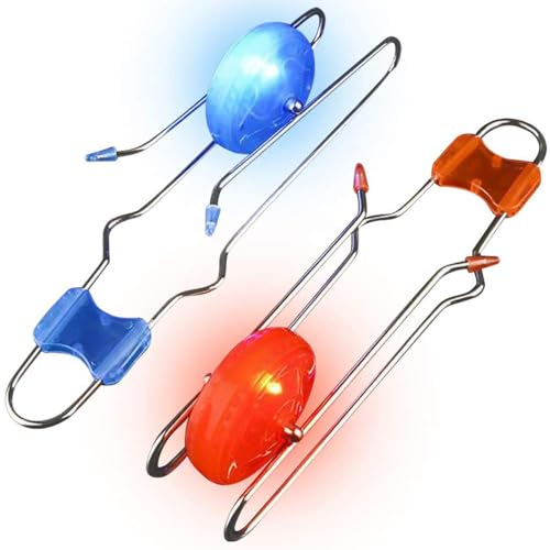 The Dreidel Company Light-Up Gyro Wheel, Yo-Yo Like Rail Twister with Sensory Spinning and Lighting Effects, Stocking Stuffers for Kids 8.5