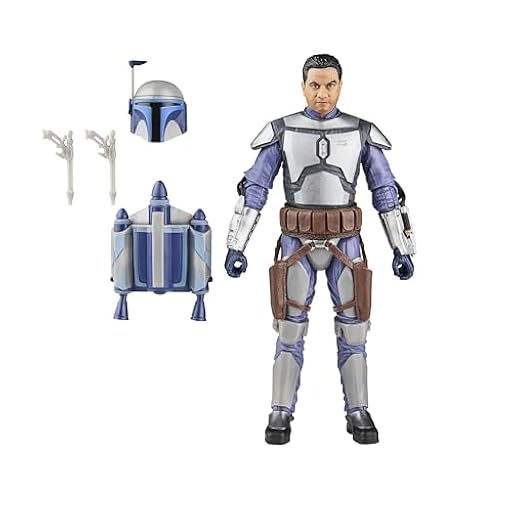 Star Wars The Black Series, Jango Fett, Ataque de los Clones, Figura Coleccionable de 15 cm | Ya disponible en tu tienda friki favorita! En mundofriki.es!
