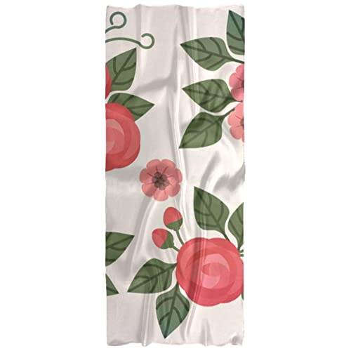 Bufanda ligera para mujer, primavera, otoño e invierno, bufandas de chal floral, Varios colores