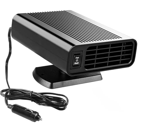 Calentador de coche 2 en 1 portátil de 12 V con potencia de 150 W