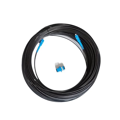 Câble de dérivation FTTH extérieur SC/UPC SC/UPC fibre optique monomode 60M avec adaptateur SC