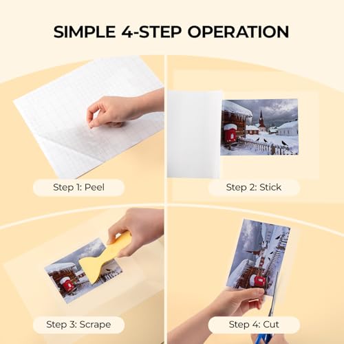 Fundas autoadhesivas de plastificación para proteger documentos importantes sin usar máquina 7