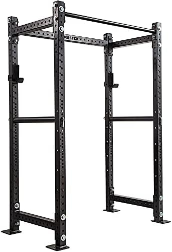 GYM MASTER GM3 Weight Lifting Power Rack Squat Cage with Height and Depth Options