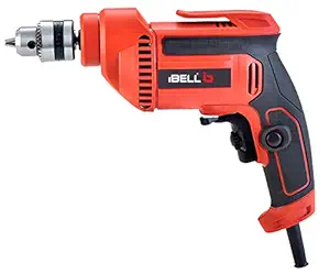 IBELL Electric Drill Machine ED10-30, Chuck 10mm, 500W, Copper Armature, 2800RPM, Forward/Reverse for Wood & Metal Work with Variable Speed Control