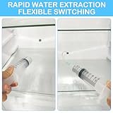 10Pcs Fridge Dredger Set,Fridge Drain Hole Cleaning Tool Kit,Reusable Refrigerator Drain Dredging Tool,Stainless Steels Drain Pipe Cleaning Brush,Refrigerator Drain Hole,Blockage Remover Kits - Image 4