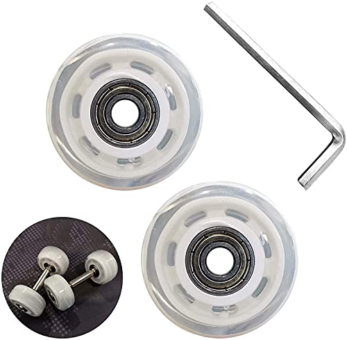 SHHAN Patins À roulettes pour Femmes À Double Rangée Déformer Les Chaussures De Poulie De Roue Réglables Quatre Tours De Chaussures De Course pour Adultes Enfant Cover