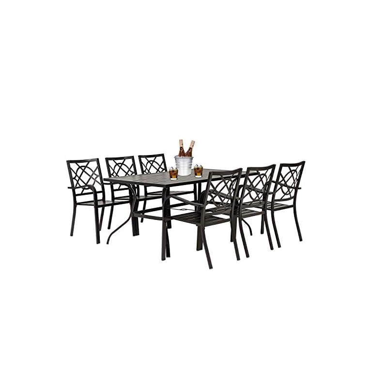 The 39 BEST Black Outdoor Dining Sets of 2023