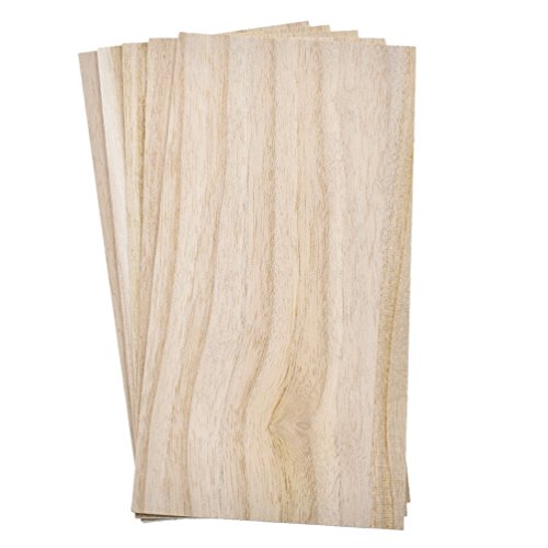 Kesheng 5pcs Madera Balsa para Modelismo 200x100mm Espesor 2mm