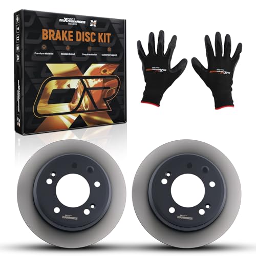 maXpeedingrods 2x Brake Discs Ø262mm for i30 ix35 Ceed Brake Disc Set 584111H300 584111H100