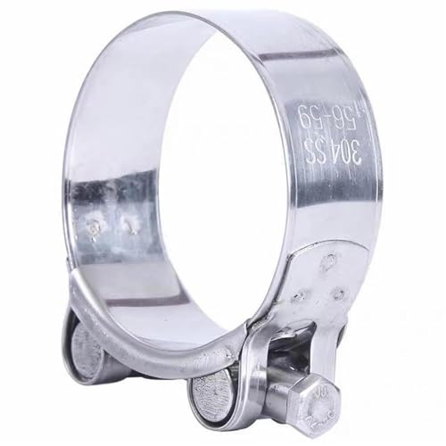 Collier pour tuyau d'échappement voiture universel clip fixe moto inox 29-31mm