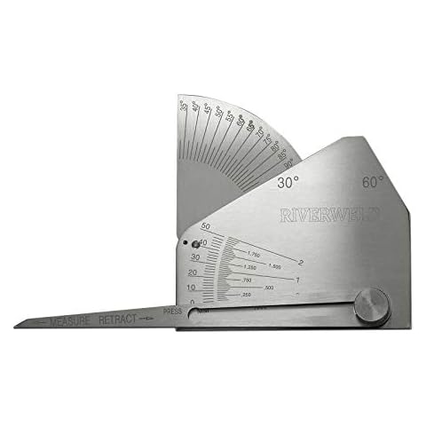 Calibrador de la sierra RIVERWELD Skew-t Fillet Soladar Cover
