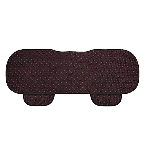 Tapis de protection de chaise en lin rouge de haute qualité universel