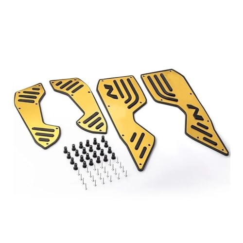 Plaque de Repose-Pieds Nmax155 en aluminium anodisé haute finition pour scooter 2020-2024
