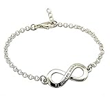 PRESENTADO - La pulsera con infinito viene presentada en una elegante caja negra ideal para regalo.