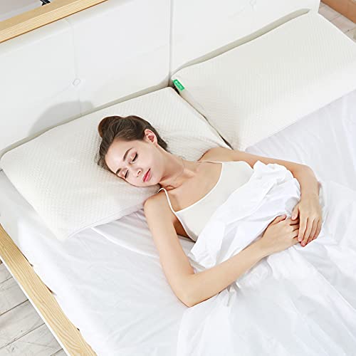 UTTU In hoogte verstelbaar hoofdkussen, traagschuim slaapkussen, orthopedisch neksteunkussen tegen nekpijn, ademend… - Image 8