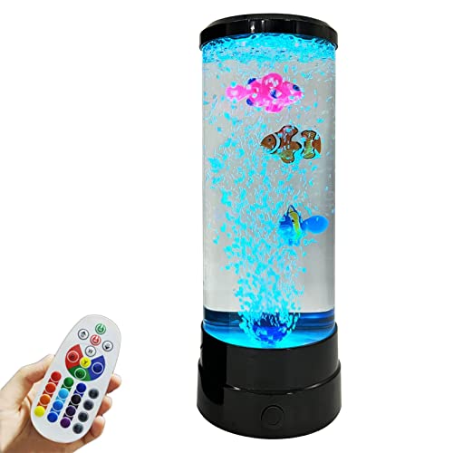 Jellyfish Lava Lamp Led Bubble Cool Light Aquarium Tank Night Light Mood Table Lamp Decorations For Home Office Decor Relax Gifts For Kids Men Women Jellyfish Lava Lamp Led Bubble Cool Light Aquarium Tank Night Light Mood Table Lamp Decorations For Home Office Decor Relax Gifts For Kids Men Women