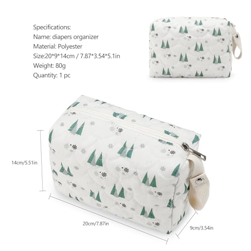 Bolsa organizadora para pañales de viaje miniatura 7