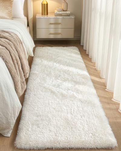 Tapete corredor fluffy 2x6, poliéster, antideslizante miniatura 1