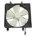 Engine Radiator Cooling Fan Assembly Replacement for Honda Civic 2001-2005 HO3115115 620-219 9599445 FA70118 Right Side Black
