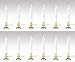 Darice Crafts 6207 7" Electric Welcome Window candle with Sensor - Quantity 12