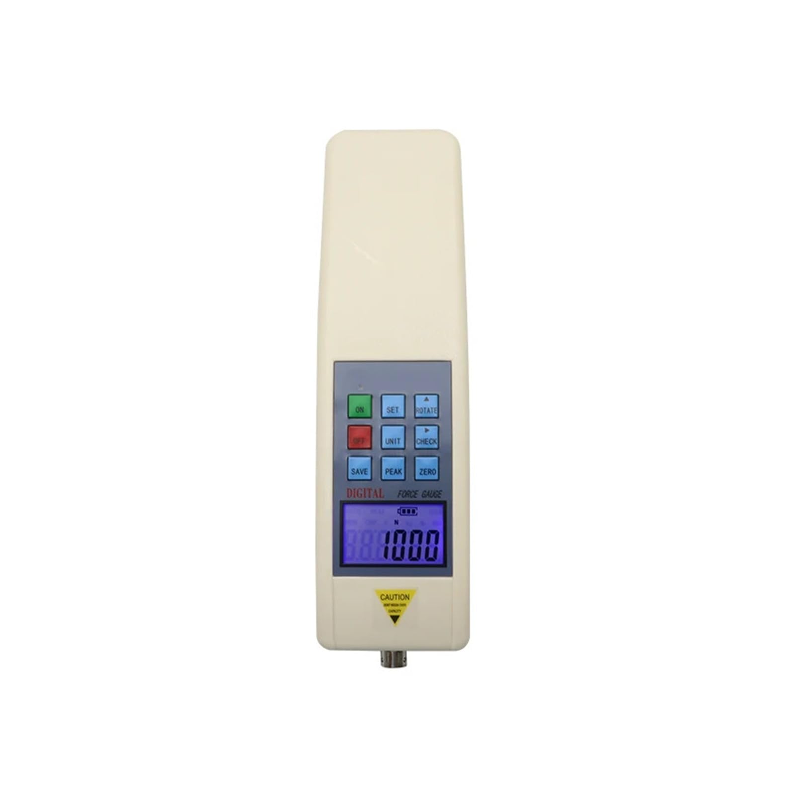 Digital Push Pull Force Gauge Portable Dynamometer Force Tester Gauge Meter 1000N/ 100Kg/220Lb Various Test