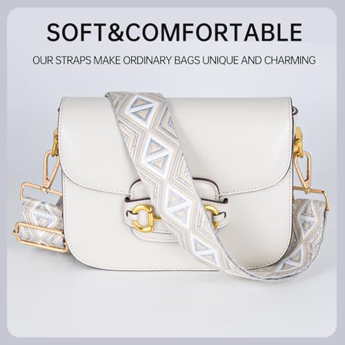 Image of Dksongr Purse Straps Replacement Crossbody Wide Bag Strap for Purses Adjustable shoulder Straps for Women bags