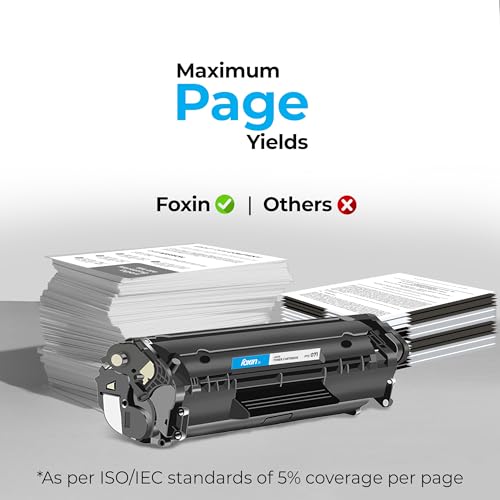 Image of Foxin FTC 303 /FX9 Laser Printer Toner Cartridge Compatible with HP 1020, M1005, 1018, 1010, 1012, 1015, 1022, 1022N, 1022NW, 3015, 3020, 3030, 3050, 3050Z, 3052, 3055, Canon LBP2900 /2900B /3000
