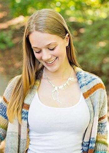 idealway Dinosaur Skeleton Tyrannosaurus Necklace Pendant Animal Short Choker for Women Gift3