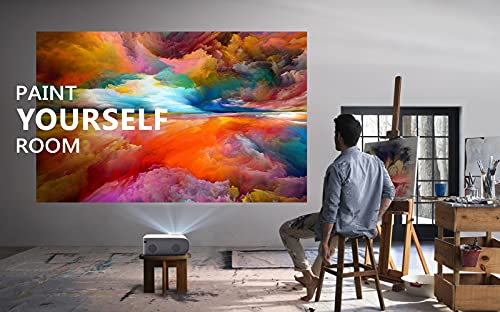 GXX G1 Outdoor Projector for Movies, 9500 LUX Portable Projector 5G WiFi FHD 1080P Projector Support 4K Home Theater Synchronize Smartphone Screens Compatible with Phone HDMI TV Stick PS5 GXX G1 Outdoor Projector for Movies, 9500 LUX Portable Projector 5G WiFi FHD 1080P Projector Support 4K Home Theater Synchronize Smartphone Screens Compatible with Phone HDMI TV Stick PS5