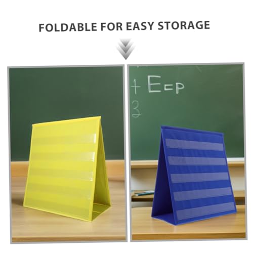 Tableau de poche pédagogique pliable avec structure triangulaire