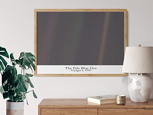 Póster Carl Sagan Pale Blue Dot, lámina de arte espacial para decorar tu rincón de lectura 4
