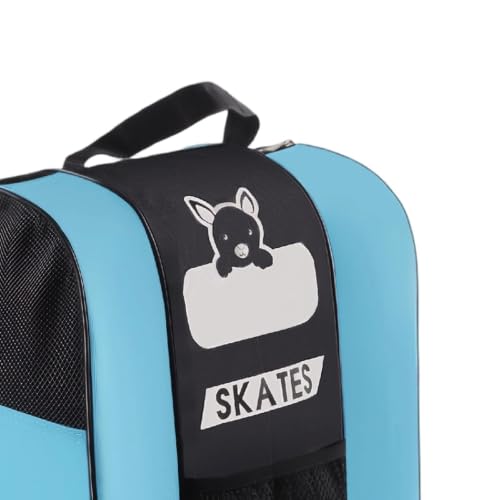 Bolsa para patines con división que evita rayaduras espacio a accesorios fácil de llevar niños 3